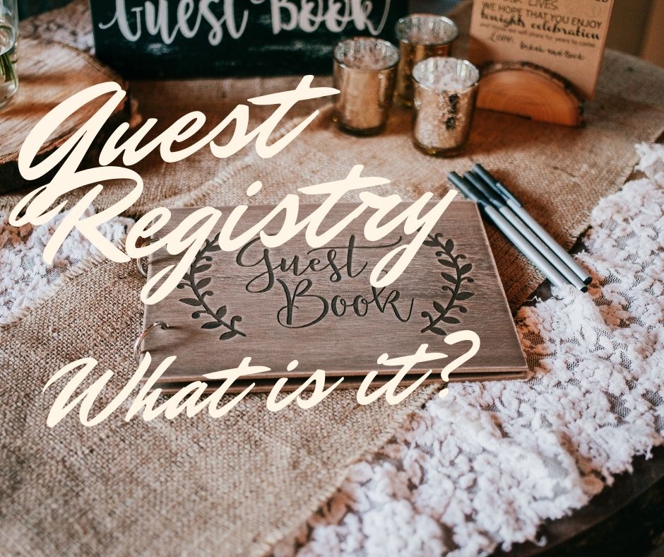 Guest Registry Book